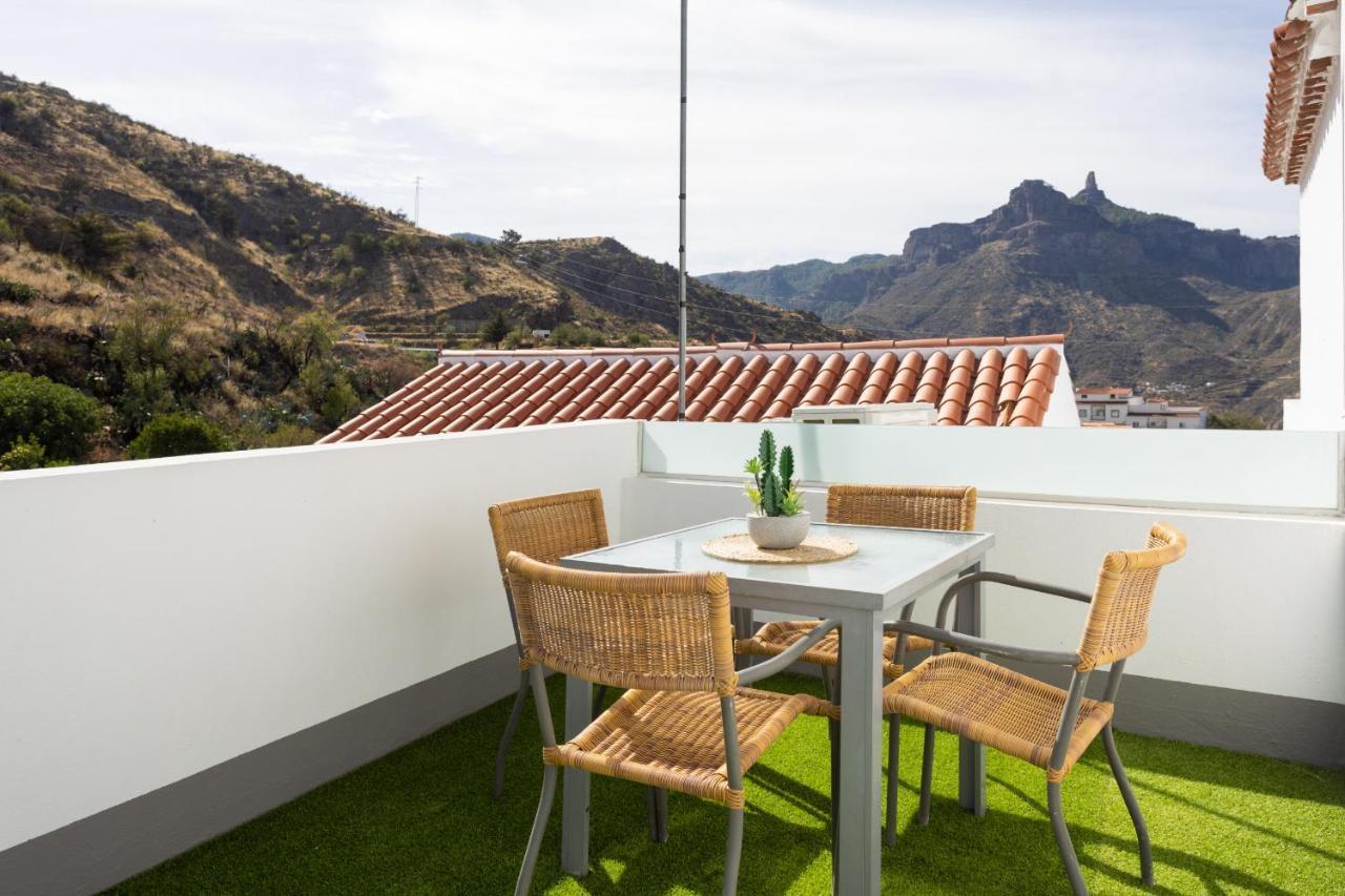Casa Evaristo With Roque Nublo View Tejeda  Exterior photo