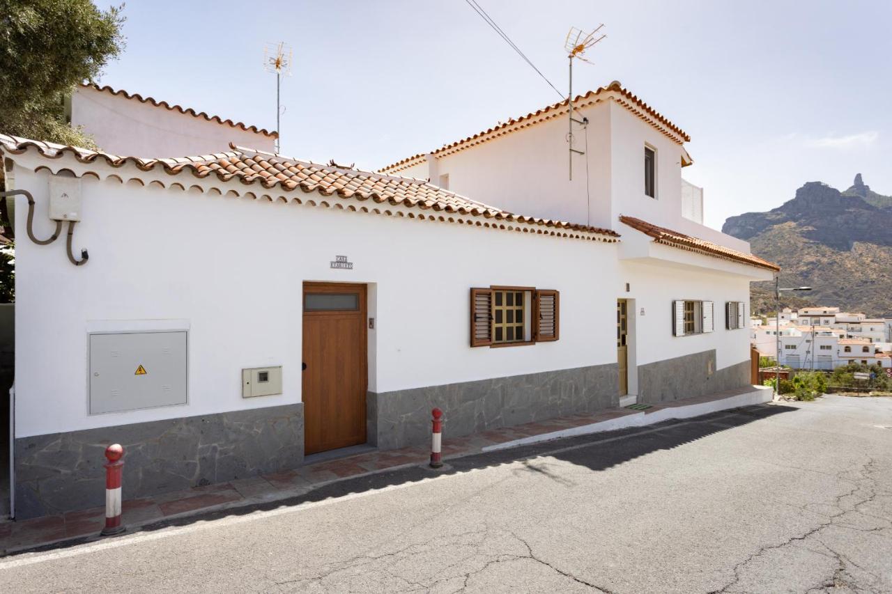Casa Evaristo With Roque Nublo View Tejeda  Exterior photo
