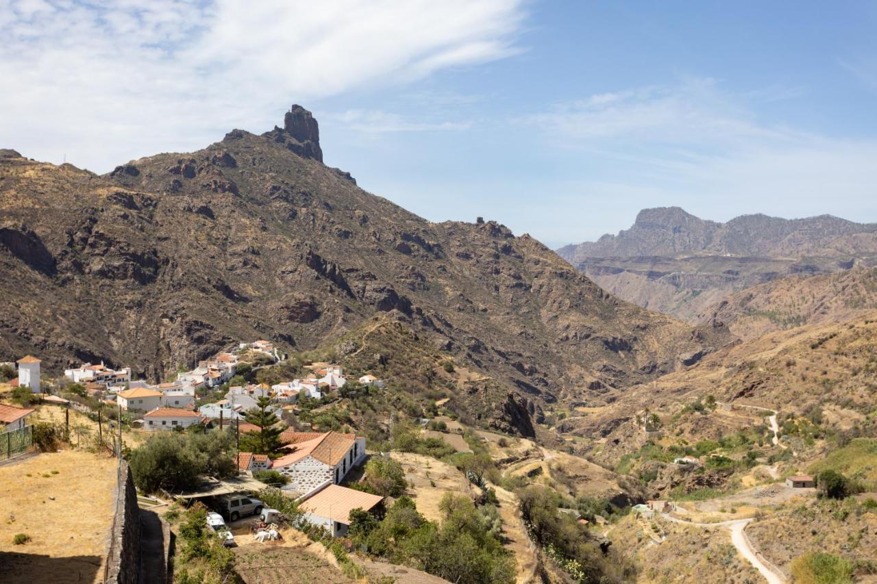 Casa Evaristo With Roque Nublo View Tejeda  Exterior photo