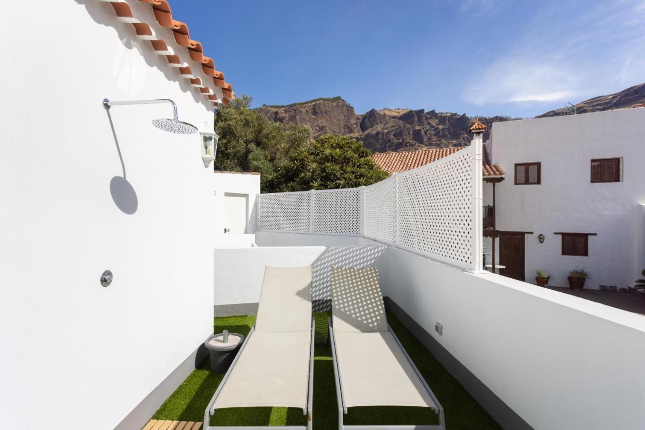 Casa Evaristo With Roque Nublo View Tejeda  Exterior photo