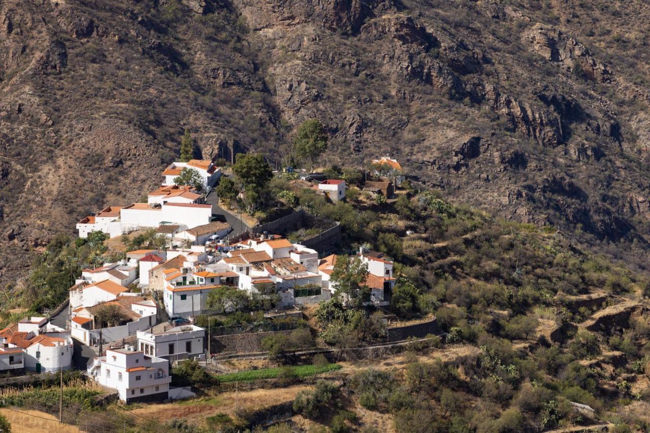 Casa Evaristo With Roque Nublo View Tejeda  Exterior photo